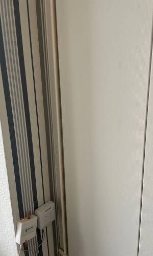 RUUTU 02 halványszürke viniltapétás falburkolat