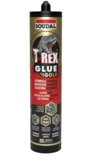 Soudal T-Rex Gold extrém tapadóerő 400 kg/ m2_290 ml